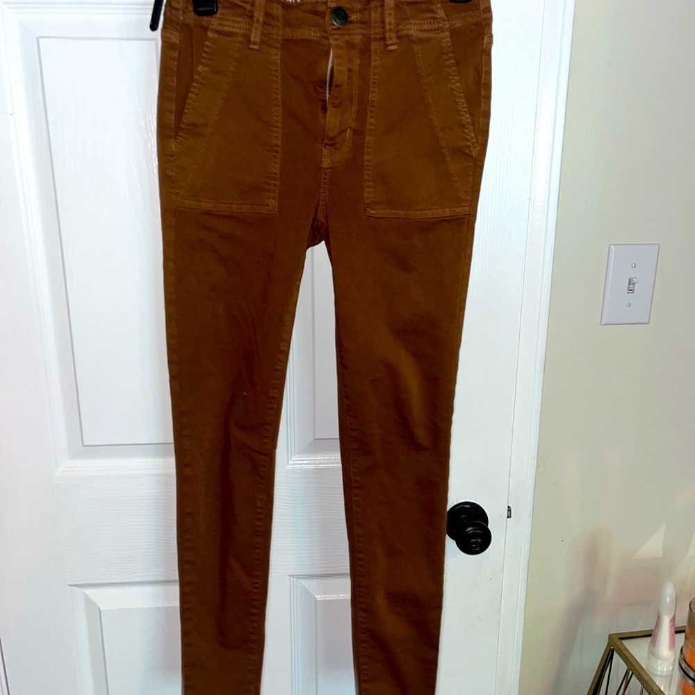 AE tan/brown pants size 4